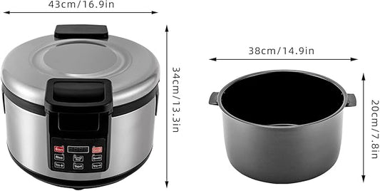 19L/20Qt Commercial Rice Warmer Commercial Electric Rice Warmer