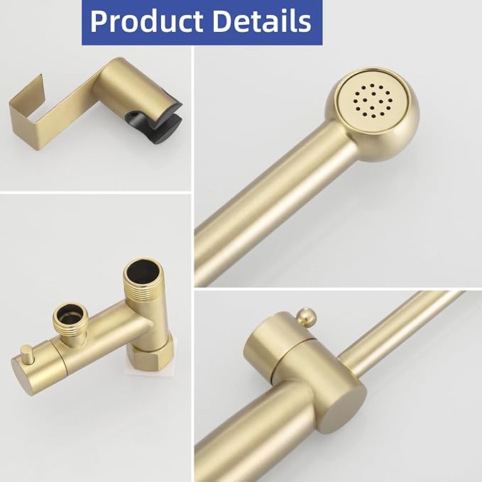 Handheld Bidet Sprayer for Toilet, Handheld Sprayer Attachment for Toilet