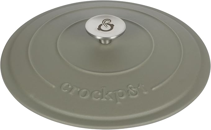 Crock-Pot Artisan 5-Quart Round Cast Iron Dutch Oven