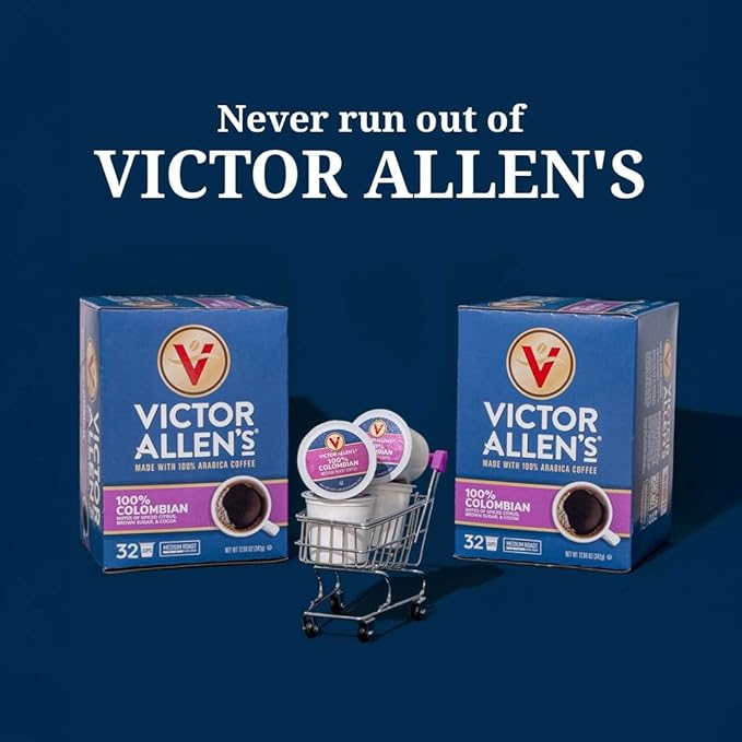 Victor Allen's Coffee Sweet and Salty Caramel Flavored Cappuccino Mix, Single