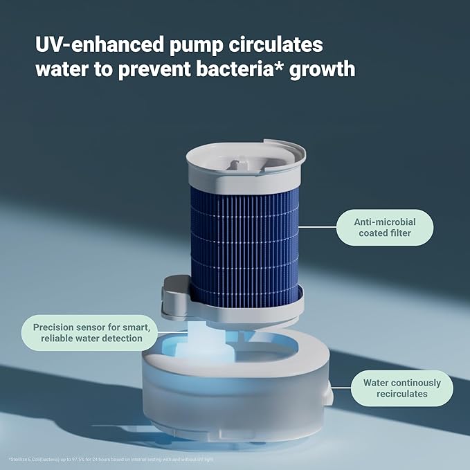 BLUEAIR 2-in-1 Purify + Humidify: Air Purifier and Humidifier