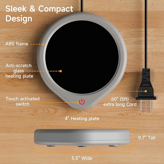 Coffee Mug Warmer, Cup Warmer for Desk