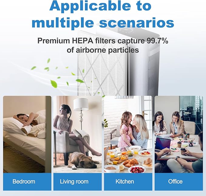(2 Packs)HE401 Filter Replacement