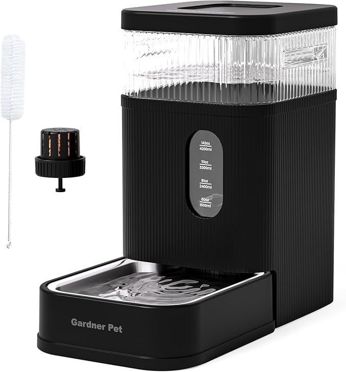 Gardner Pet 2.2 Gallon Automatic Dog Water Bowl Dispenser 8.5L Gravity Water