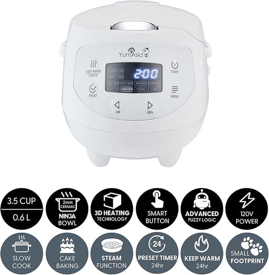 Yum Asia Panda Mini Rice Cooker