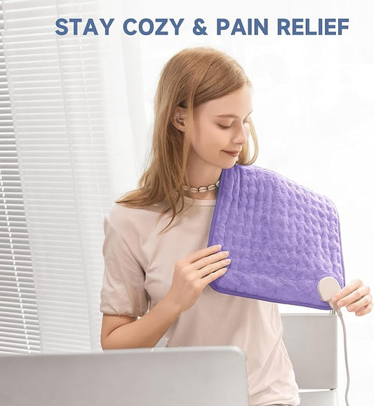 Heating Pad for Women Cramps and Back Pain Relief, Electric Heat Pad