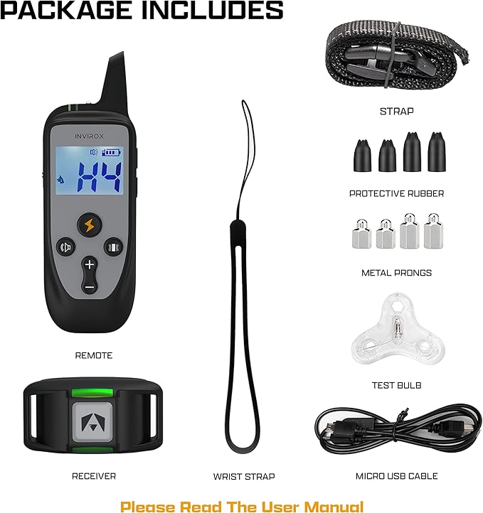 INVIROX 2026 Edition Dog Training Collar, 123 Levels