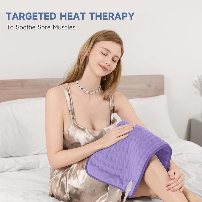 Heating Pad for Women Cramps and Back Pain Relief, Electric Heat Pad