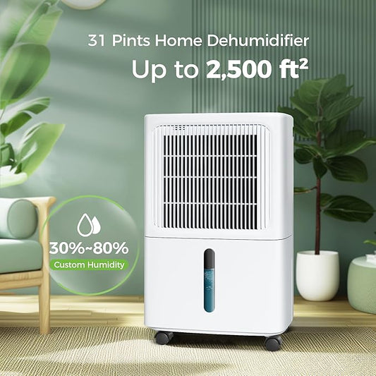 2, 500 Sq.Ft Dehumidifier for Basement