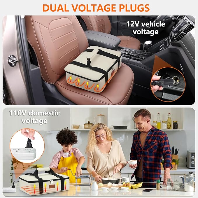 Food Warmer Electric Casserole Carrier