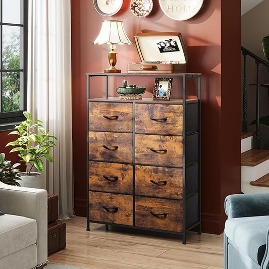WLIVE Fabric Dresser for Bedroom