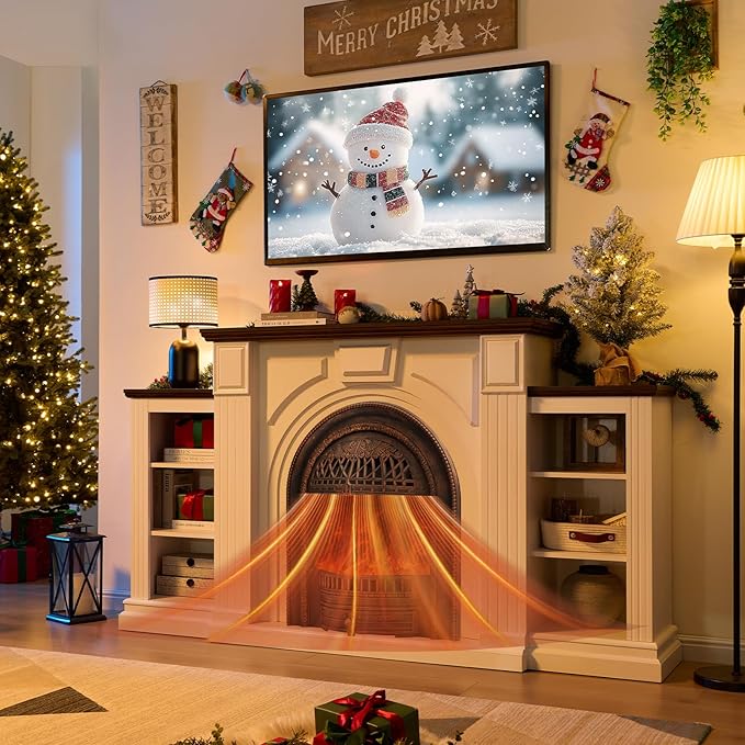 Farmhouse Electric Fireplace