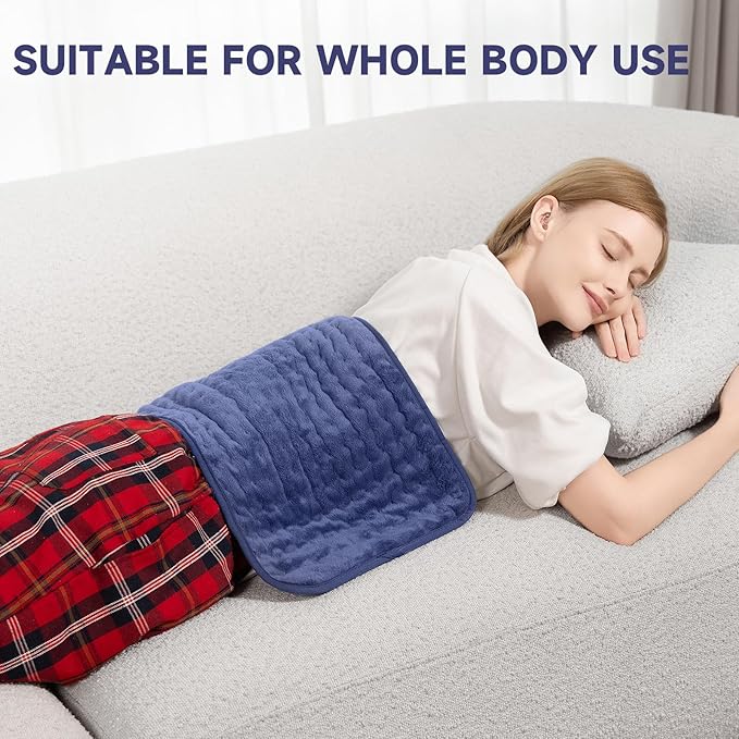 Heating Pad for Back and Knee Pain Relief, Period Heating Pad for Cramps