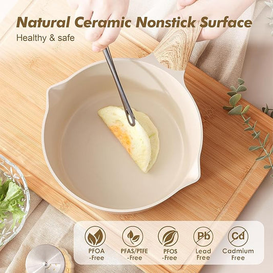 SENSARTE Ceramic Nonstick Sauce Pan