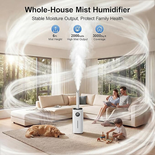 21L/5.5Gal Humidifiers for Bedroom, Humidifier Large Room