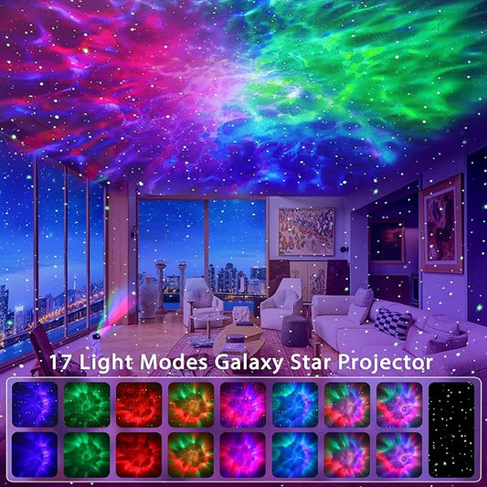 Star Projector, Galaxy Projector for Bedroom, Night Light with Timer and Remote Control, Gift for Kids Adults for Birthdays, Christmas