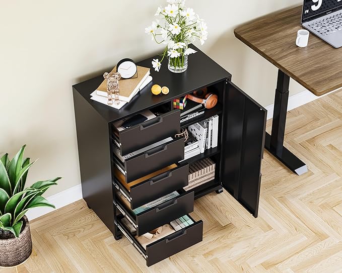 MIIIKO 5 Drawer Storage Cabinet