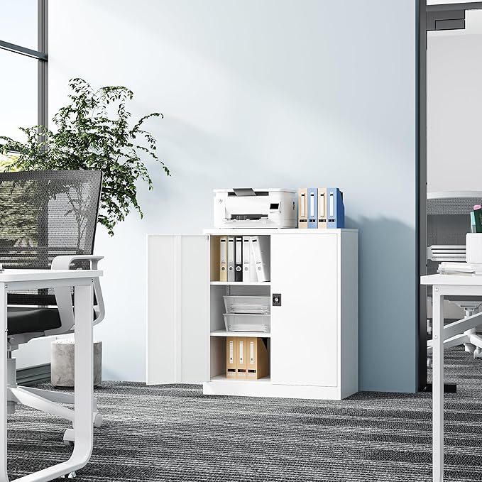 Metal Storage Cabinet-36” Tall Steel File Cabinets