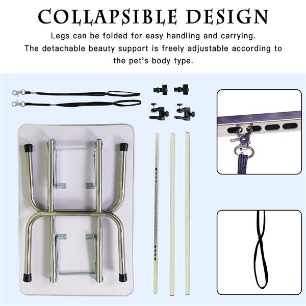 36 Inch Foldable Dog Pet Grooming Table
