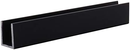 Brixwell SDCD380RB-XCP25 Oil Rubbed Bronze 3/8" Fixed Panel Shower Door Deep