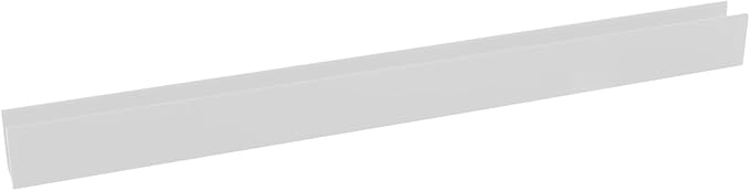 Brixwell SDCD38PS-CCP12-XCP5 Polished Stainless 3/8" Fixed Panel Shower Door