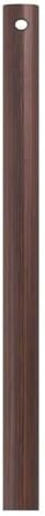 Matthews AT-48DR-BB Atlas Indoor/Outdoor 48-inch Downrod, Ceiling Fan Accessory