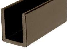 Brixwell SDCD380RB-XCP50 Oil Rubbed Bronze 3/8" Fixed Panel Shower Door Deep