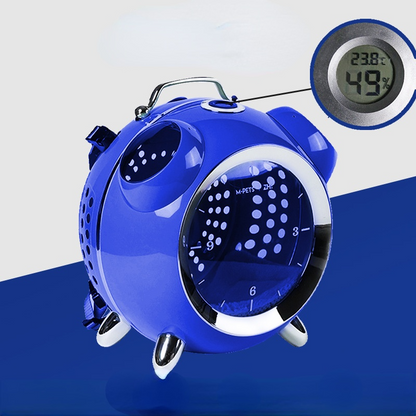 Alarm Clock Cat Bag Portable Space Pet Cabin For Outdoor Use