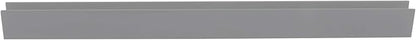 Brixwell SDCD38AB-CCP12-XCP25 Brushed Anodized 3/8" Fixed Panel Shower Door