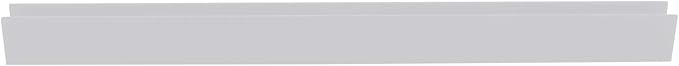 Brixwell SDCD38BS-CCP12 Brushed Stainless 3/8" Fixed Panel Shower Door Deep