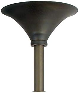 Matthews AT-48DR-BK Atlas Indoor/Outdoor 48-inch Downrod, Ceiling Fan Accessory