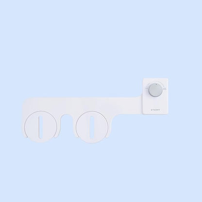 TUSHY Fresh Cool Water Bidet: Ultra Slim Toilet Seat Attachment Easy DIY