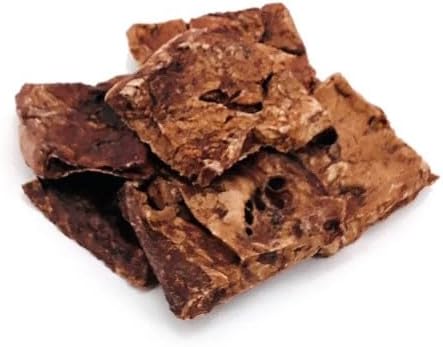 Pets Plus Premium Dog Treats – Lamb Lung Wafers, 8 oz | All-Natural, High-Protein, Grain-Free Dog Treats, Healthy Training Rewards & Crunchy Chews
