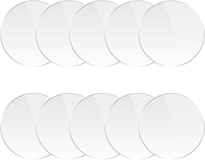 Double Sided 3m Adhesive Sticky Pads - 7 cm - 10 Pack - Strong Adhesive for Suction Cup Cat Toys - Compatible with Interactive Bird Simulation Toys - Suction Cup Sticky Pad Replacement