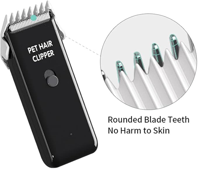 Dog Clippers, Quiet Washable USB Rechargeable Cordless Dog Grooming Kit