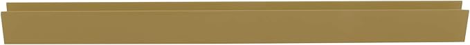 Brixwell SDCD38ABRS-CCP36-XCP25 Antique Brass 3/8" Fixed Panel Shower Door Deep