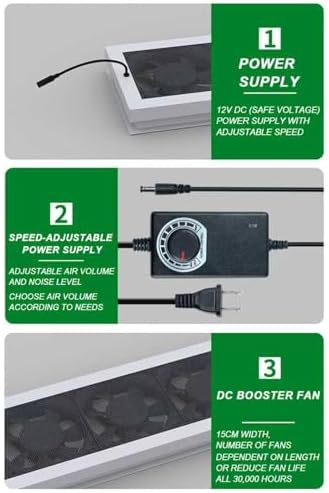 Adjustable Door & Window Exhaust Fan