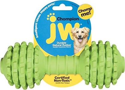 JW Pet Chompion Heavyweight Dog Chew Toy for Large Breeds, Assorted Colors