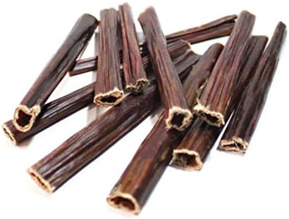 Dog Nip! 6 Inch Taffy Sticks - Gullet Esophagus Sticks (1 Pound) (Approx. 35-45 Pieces) Naturally Rich in Glucosamine and Chondroitin - Joint Health - Grass Fed Beef