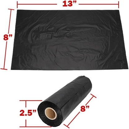 Zero Waste USA 1,000 Premium Dog Waste Station Refill Roll Bags - Up to 40% thicker & stronger than competitor bags - Guaranteed to fit any commercial roll bag dispenser (5 rolls of 200 bags)