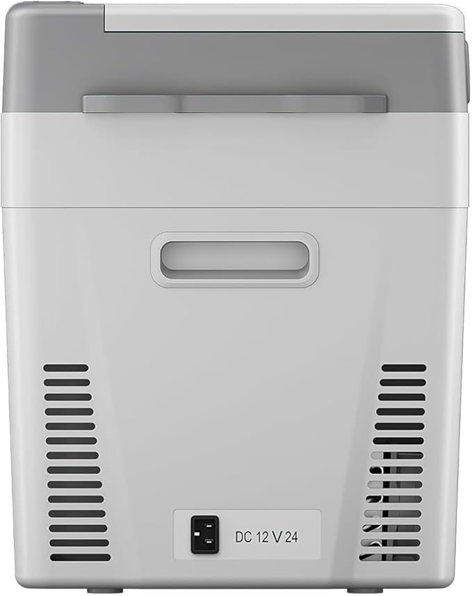 BougeRV 12 Volt Refrigerator, CRPRO 30 Quart 12V Car Fridge, Portable Freezer