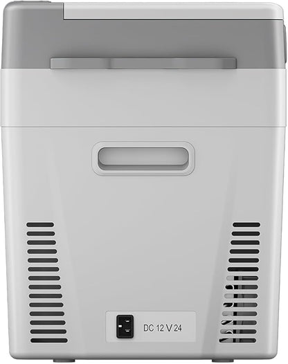 BougeRV 12 Volt Refrigerator, CRPRO 30 Quart 12V Car Fridge, Portable Freezer