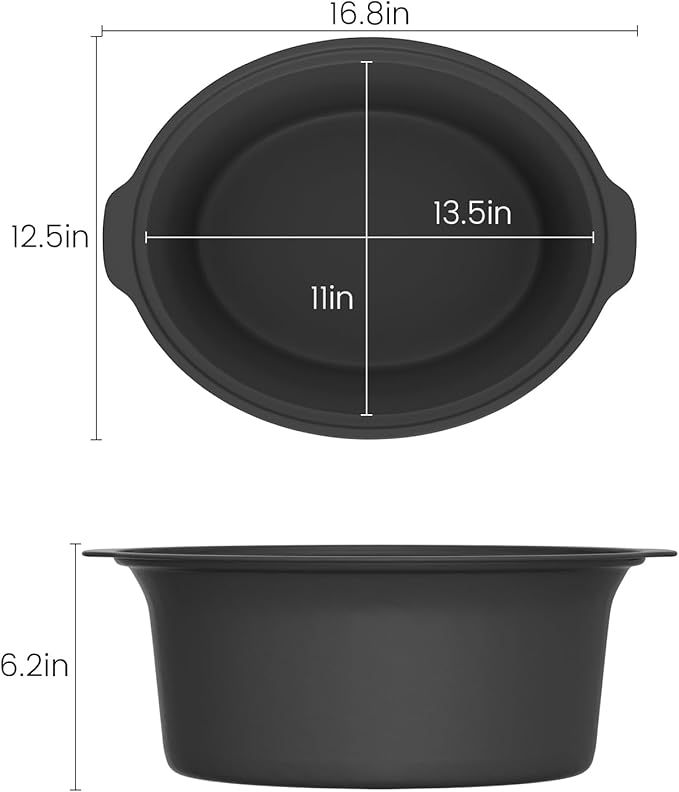 HOMECOOKIN Slow Cooker, Extra Large 10 Quart Digital Programmable Slow Cookers