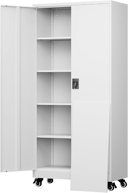 Yizosh Metal Garage Storage Cabinet
