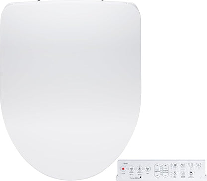 SmartBidet® SB-1200 Luxury Advanced Electric Smart Bidet Round White Toilet Seat