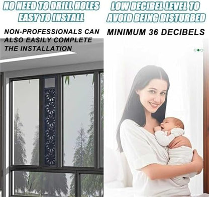 Adjustable Door & Window Exhaust Fan