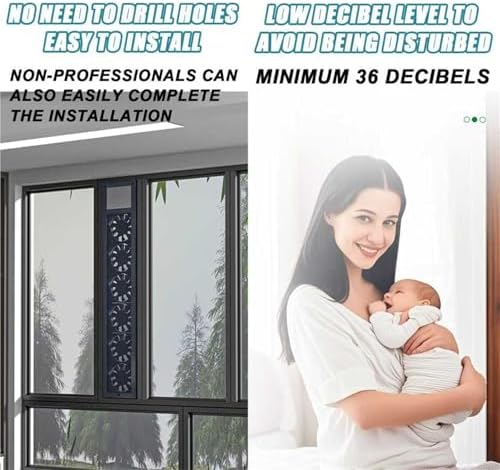 Adjustable Door & Window Exhaust Fan