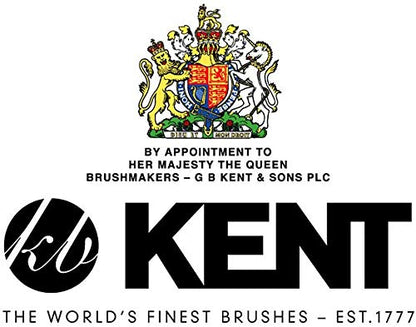 Kent R7T Black Graphite Double Tooth Hair Pocket Comb, Small Fine/Wide Tooth Comb For Grooming Styling Hair, Beard and Mustache, for Men, Women and Kids. Saw Cut and Hand Polished. Handmade in England