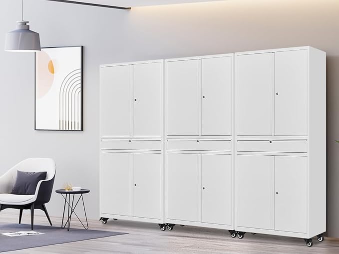 MIIIKO Metal Storage Cabinet