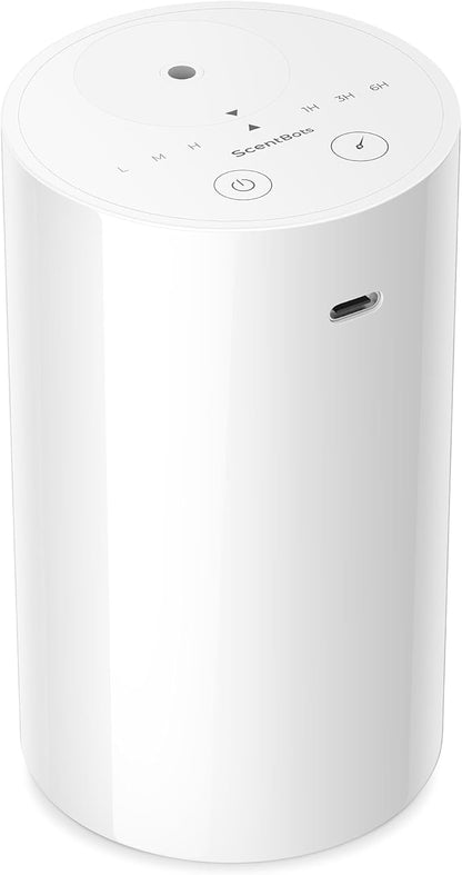 Waterless Essential Oil Diffuser, Battery Operated Aromatherapy Diffuser